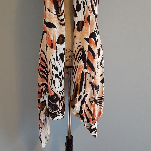 NWT Adore Hand Painted Vest - Picture 2 of 5